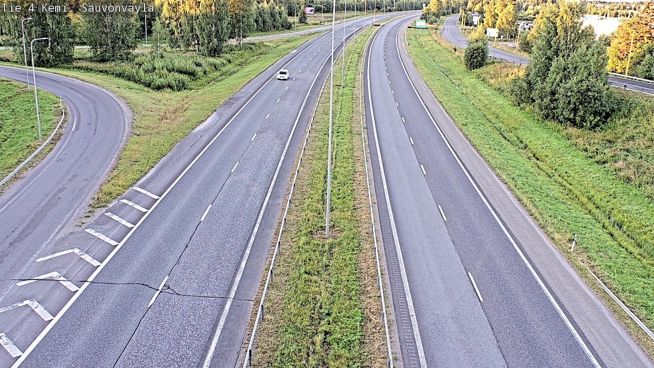 Kelikamerat Kuva Tie 4 Kemi, Sauvonväylä, Kemi, Lappi