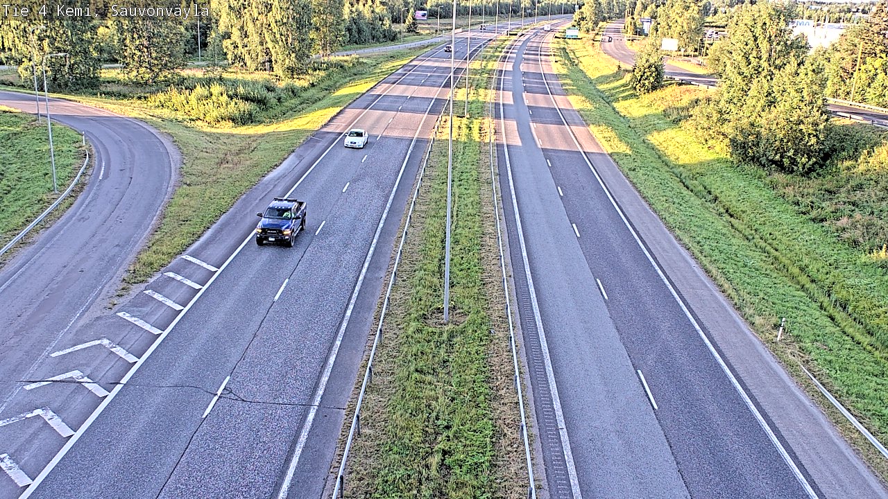 Weather Camera Image Road 4 Kemi, Sauvonväylä, Kemi, Lappi