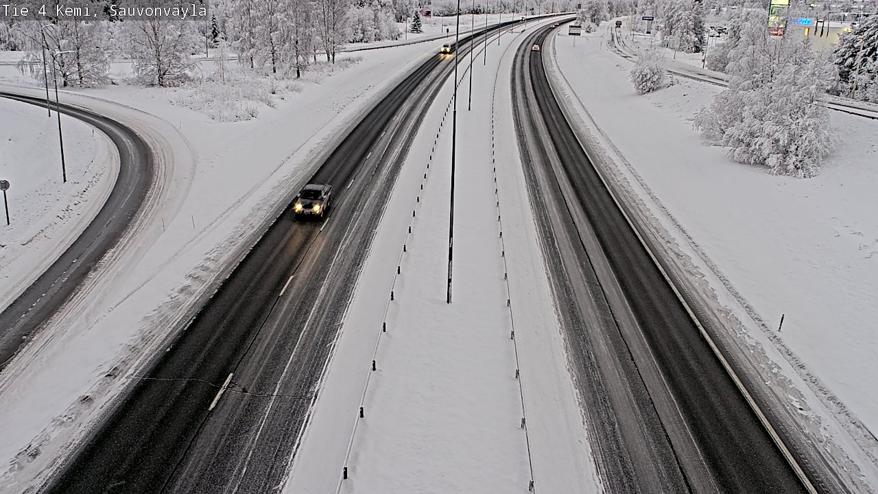 Kelikamerat Kuva Tie 4 Kemi, Sauvonväylä, Kemi, Lappi