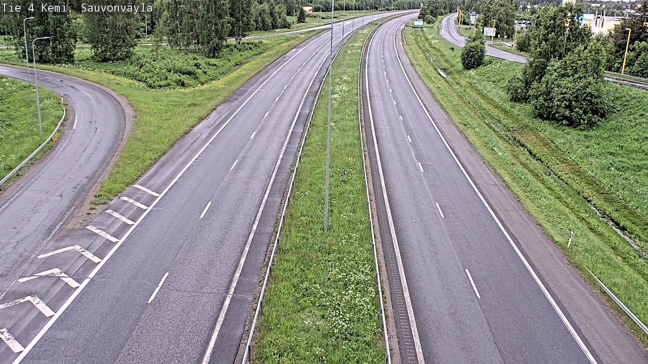 Kelikamerat Kuva Tie 4 Kemi, Sauvonväylä, Kemi, Lappi