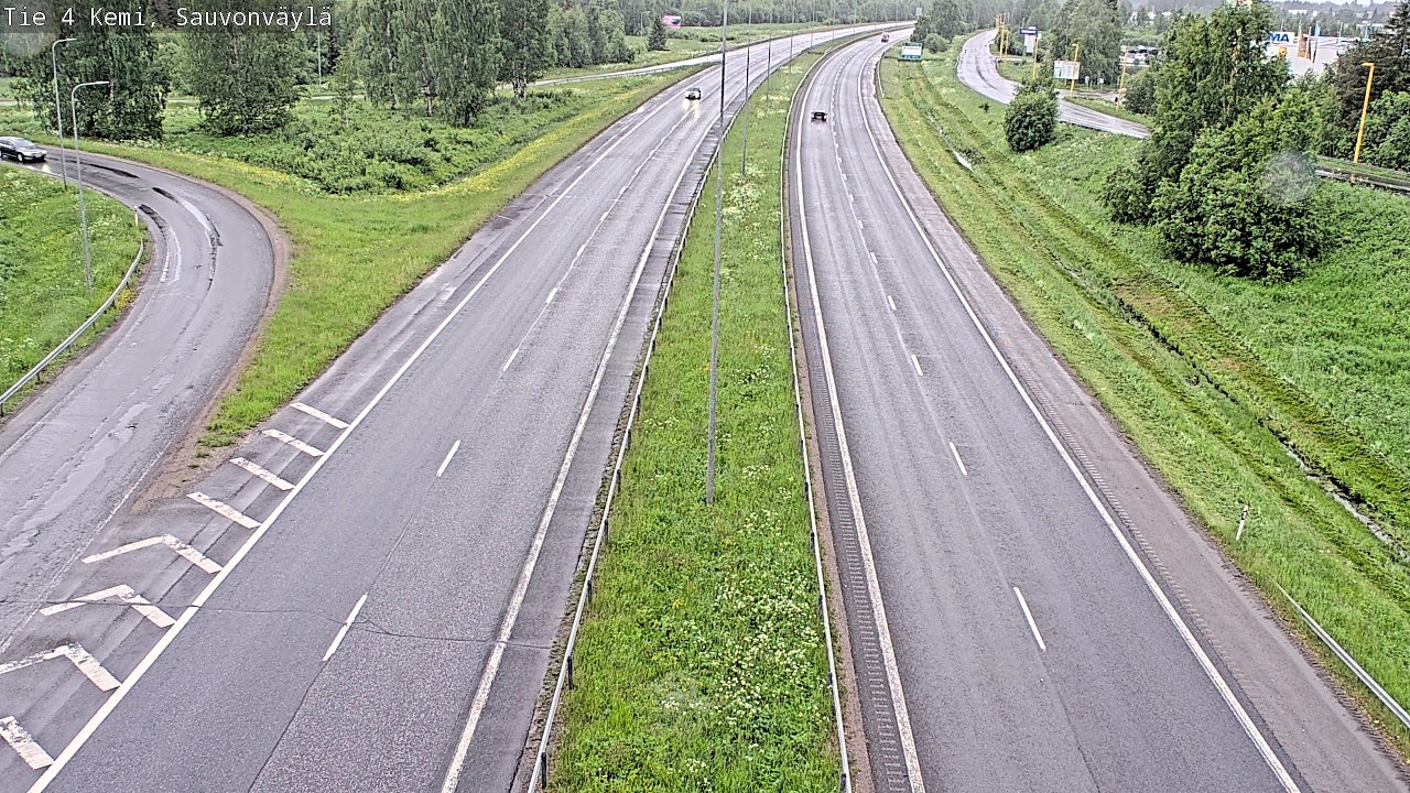 Kelikamerat Kuva Tie 4 Kemi, Sauvonväylä, Kemi, Lappi