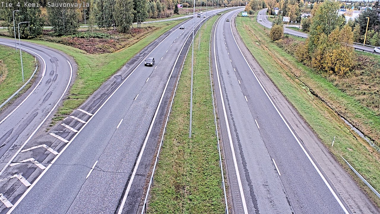 Kelikamerat Kuva Tie 4 Kemi, Sauvonväylä, Kemi, Lappi