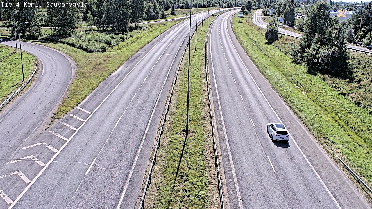 Kelikamerat Kuva Tie 4 Kemi, Sauvonväylä, Kemi, Lappi