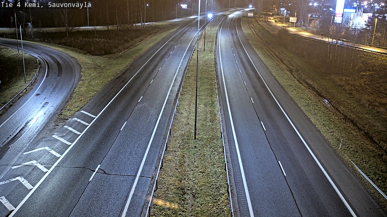 Kelikamerat Kuva Tie 4 Kemi, Sauvonväylä, Kemi, Lappi