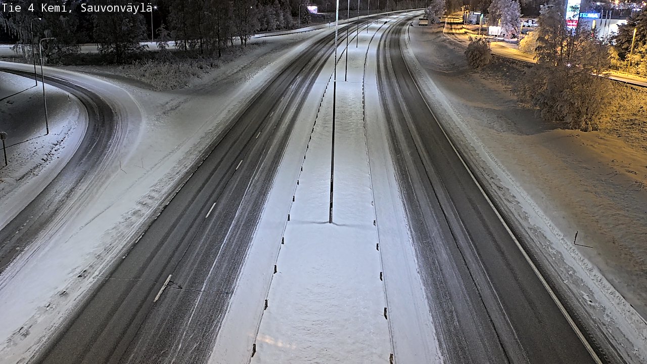 Kelikamerat Kuva Tie 4 Kemi, Sauvonväylä, Kemi, Lappi