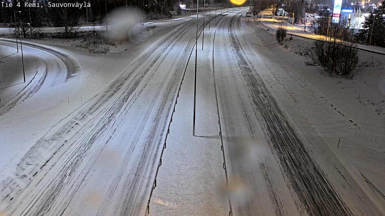 Kelikamerat Kuva Tie 4 Kemi, Sauvonväylä, Kemi, Lappi