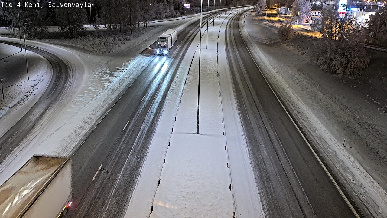 Kelikamerat Kuva Tie 4 Kemi, Sauvonväylä, Kemi, Lappi