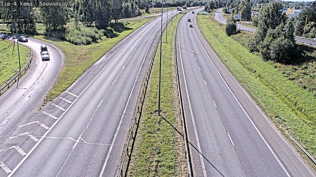 Kelikamerat Kuva Tie 4 Kemi, Sauvonväylä, Kemi, Lappi