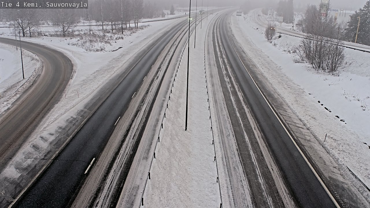 Weather Camera Image Road 4 Kemi, Sauvonväylä, Kemi, Lappi