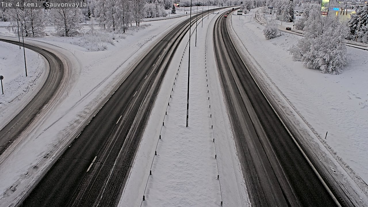 Kelikamerat Kuva Tie 4 Kemi, Sauvonväylä, Kemi, Lappi