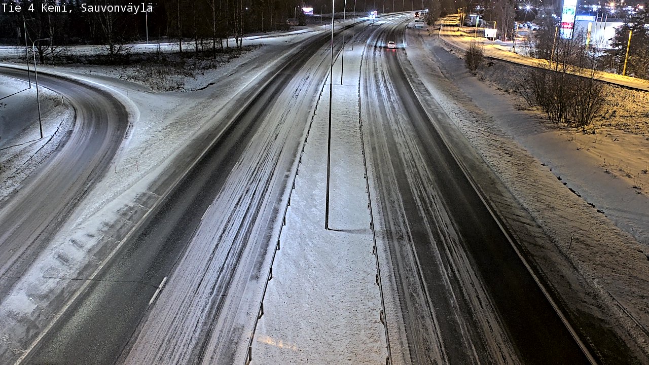 Weather Camera Image Road 4 Kemi, Sauvonväylä, Kemi, Lappi