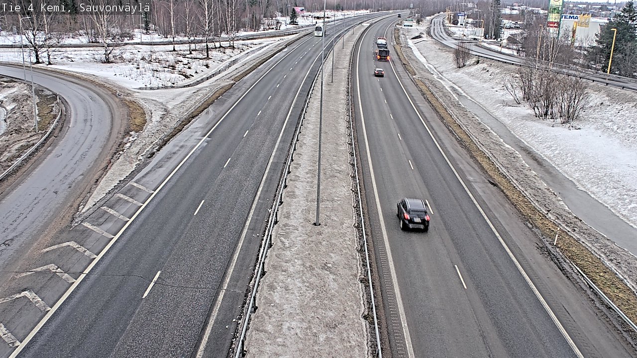 Weather Camera Image Road 4 Kemi, Sauvonväylä, Kemi, Lappi