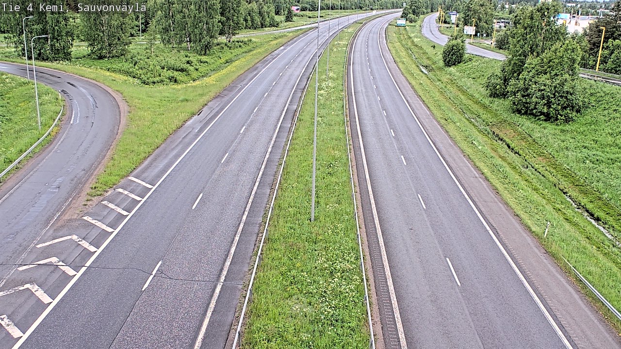 Kelikamerat Kuva Tie 4 Kemi, Sauvonväylä, Kemi, Lappi