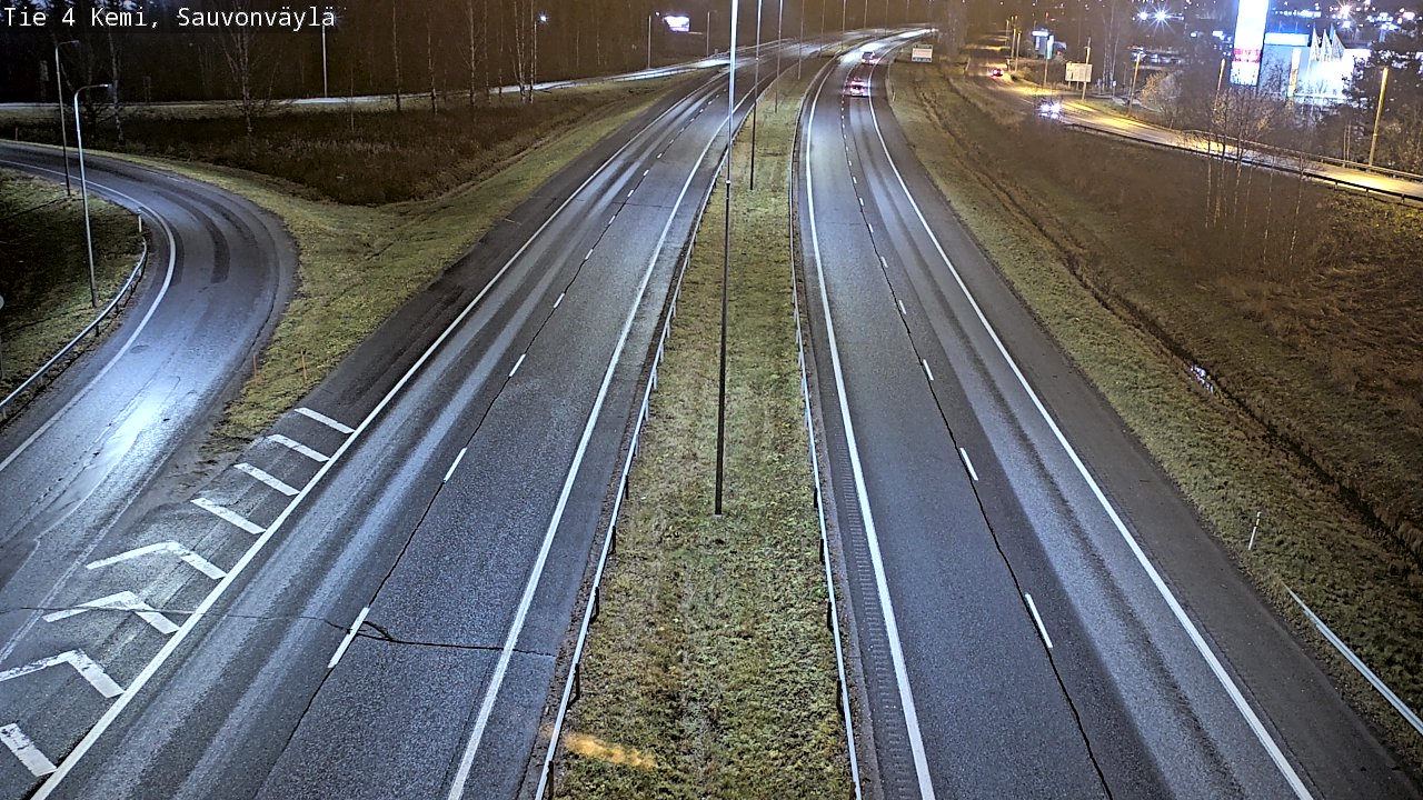 Kelikamerat Kuva Tie 4 Kemi, Sauvonväylä, Kemi, Lappi