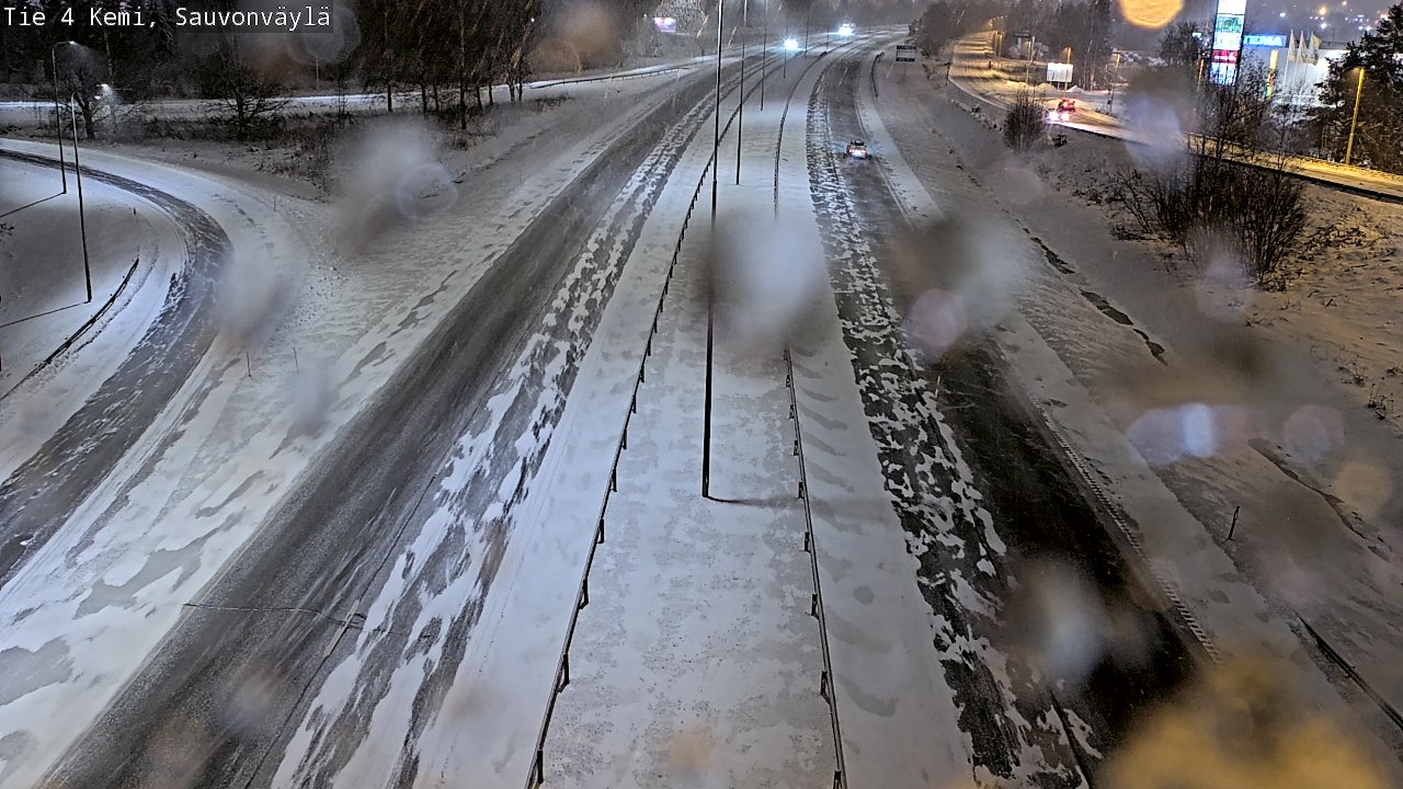 Kelikamerat Kuva Tie 4 Kemi, Sauvonväylä, Kemi, Lappi