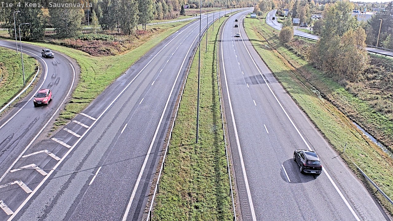Kelikamerat Kuva Tie 4 Kemi, Sauvonväylä, Kemi, Lappi