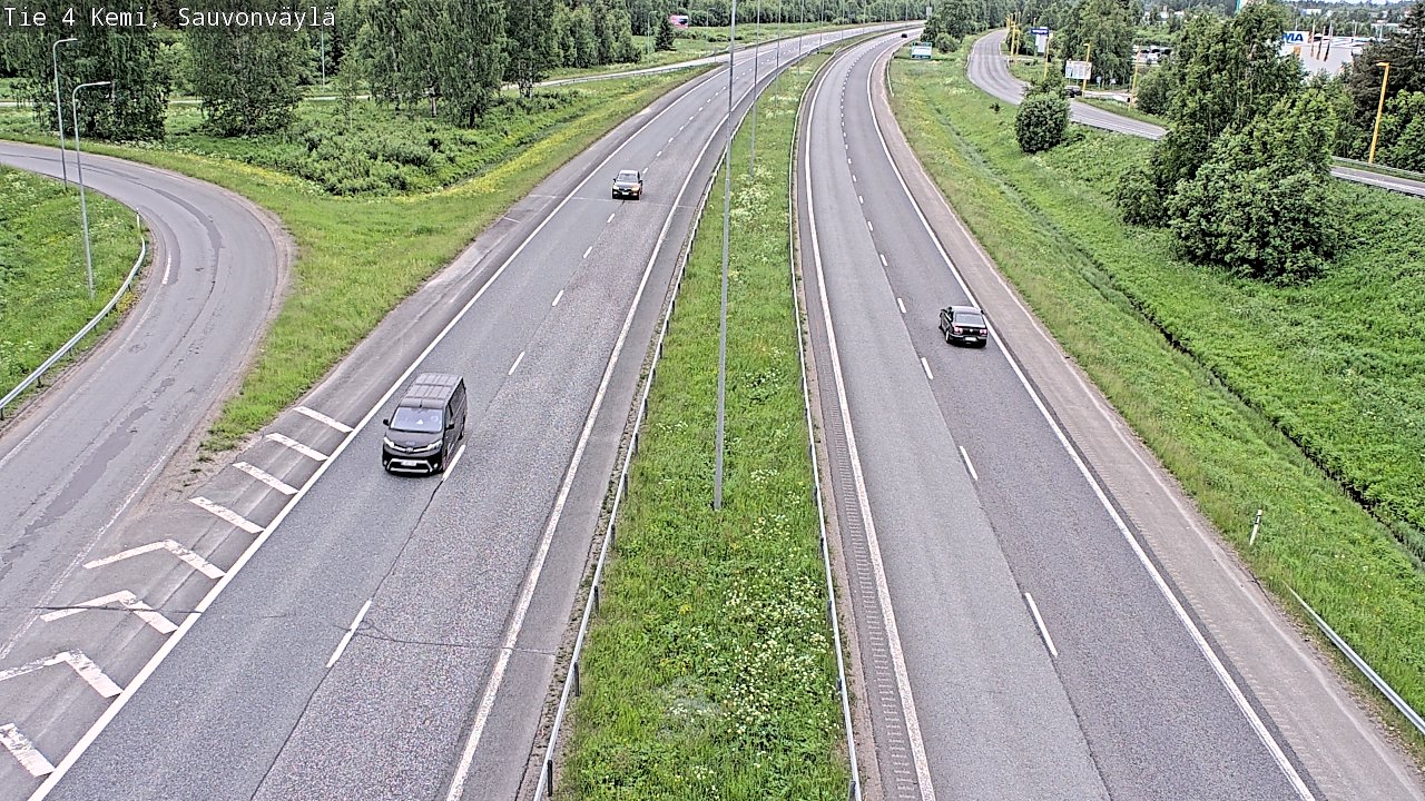 Kelikamerat Kuva Tie 4 Kemi, Sauvonväylä, Kemi, Lappi