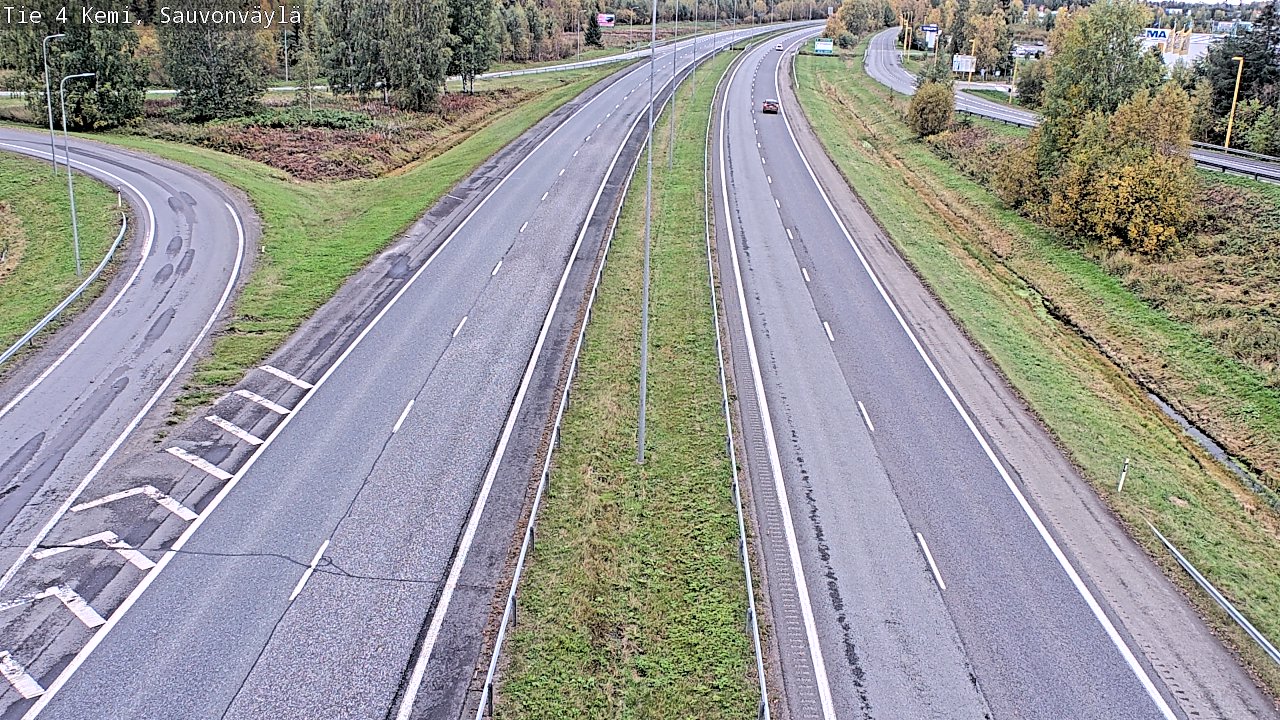 Kelikamerat Kuva Tie 4 Kemi, Sauvonväylä, Kemi, Lappi