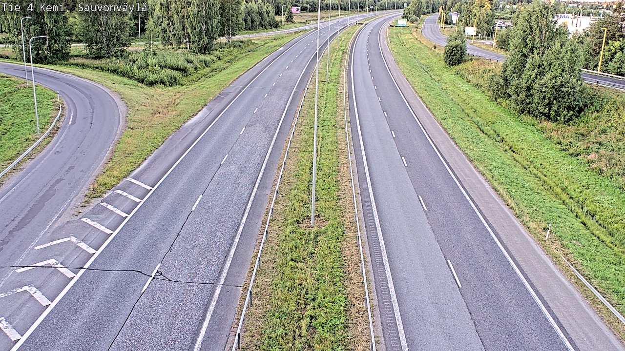 Kelikamerat Kuva Tie 4 Kemi, Sauvonväylä, Kemi, Lappi