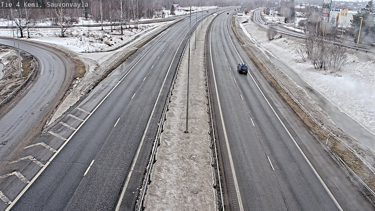 Weather Camera Image Road 4 Kemi, Sauvonväylä, Kemi, Lappi