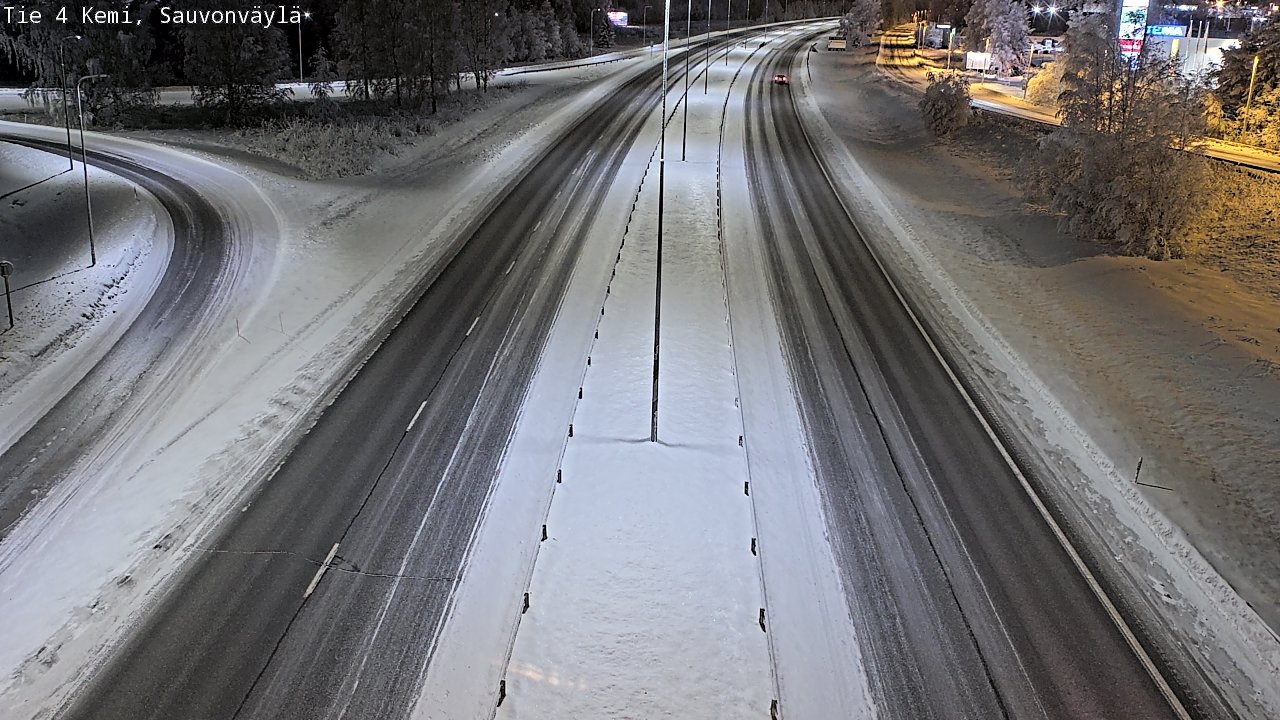 Kelikamerat Kuva Tie 4 Kemi, Sauvonväylä, Kemi, Lappi