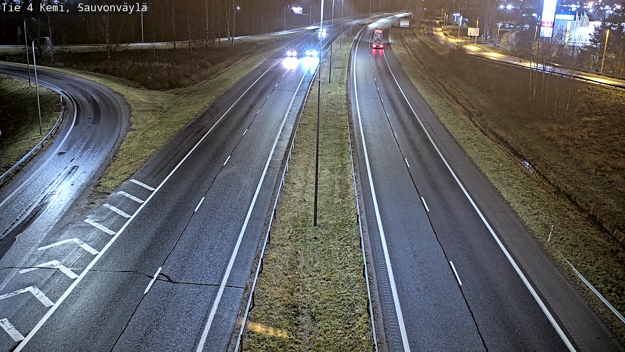 Kelikamerat Kuva Tie 4 Kemi, Sauvonväylä, Kemi, Lappi