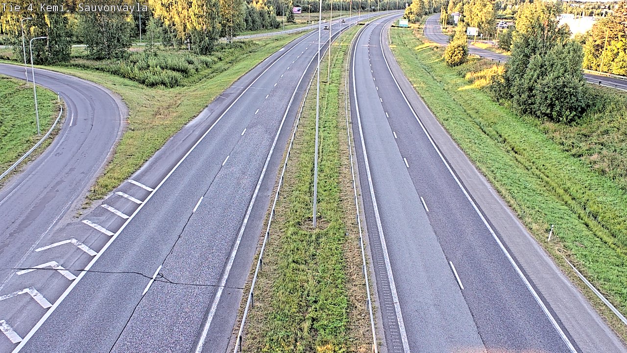 Kelikamerat Kuva Tie 4 Kemi, Sauvonväylä, Kemi, Lappi