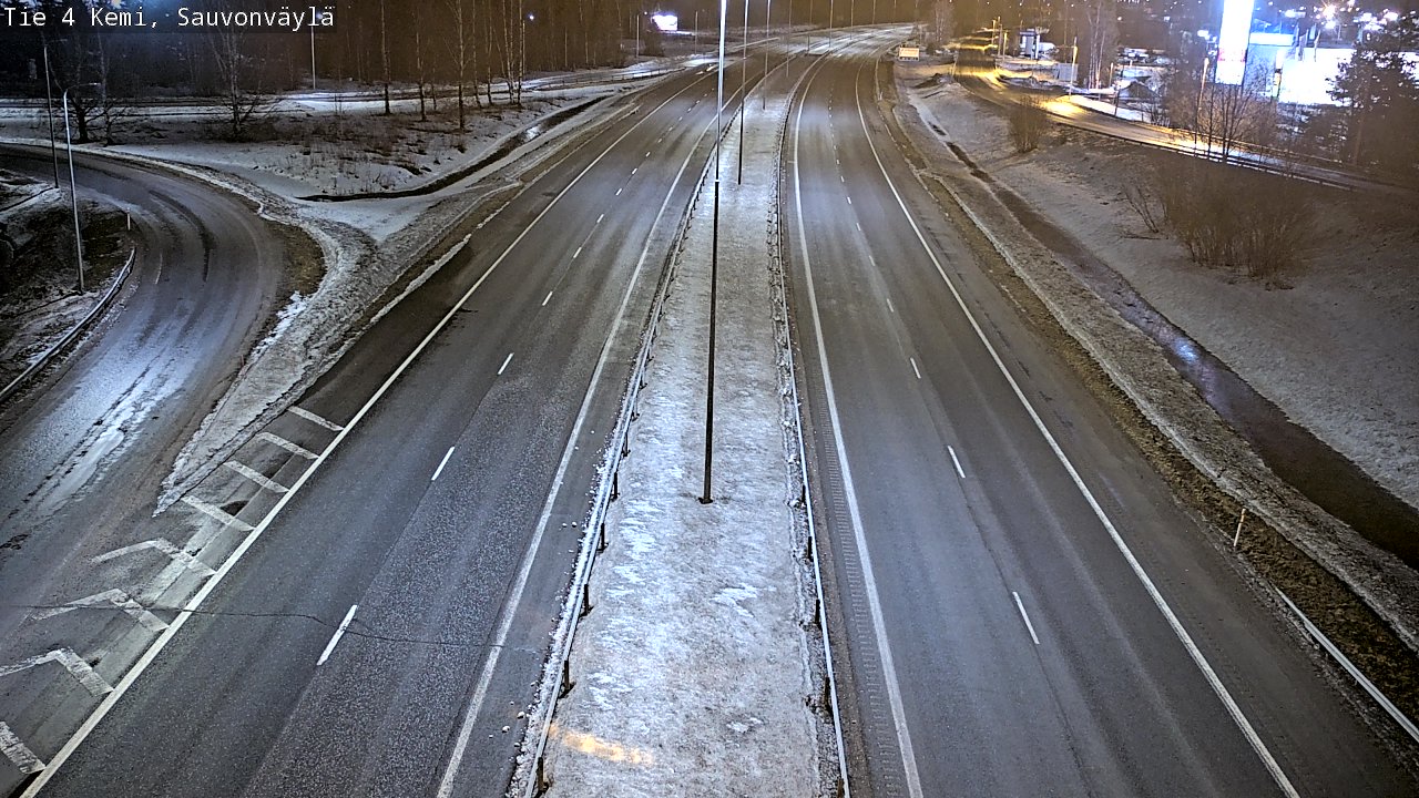 Kelikamerat Kuva Tie 4 Kemi, Sauvonväylä, Kemi, Lappi