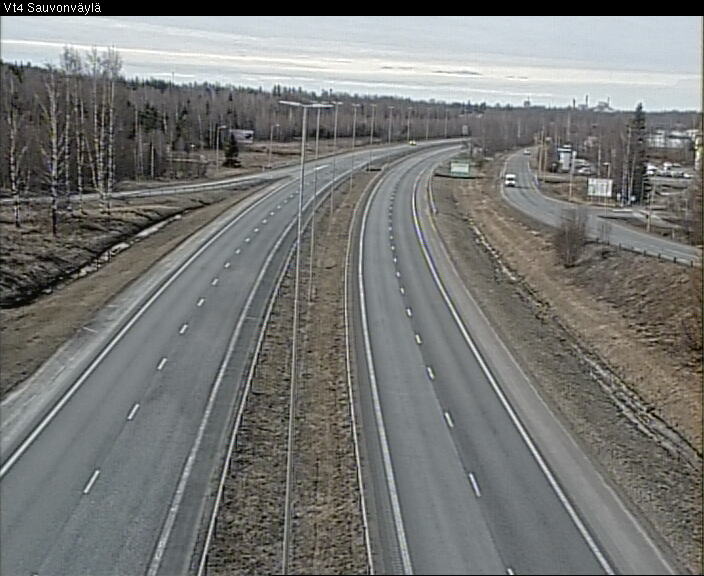 Weather Camera Image väg 4 Kemi, Sauvonväylä, Kemi, Lappi
