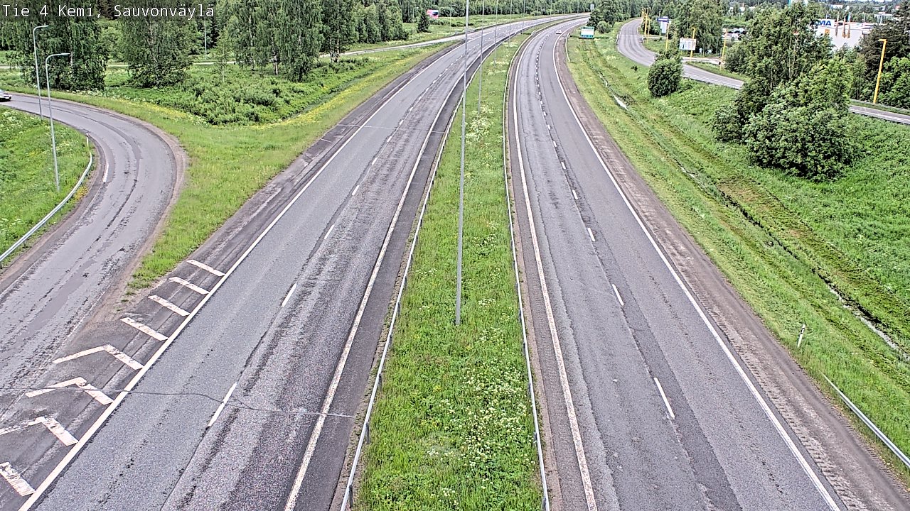 Kelikamerat Kuva Tie 4 Kemi, Sauvonväylä, Kemi, Lappi