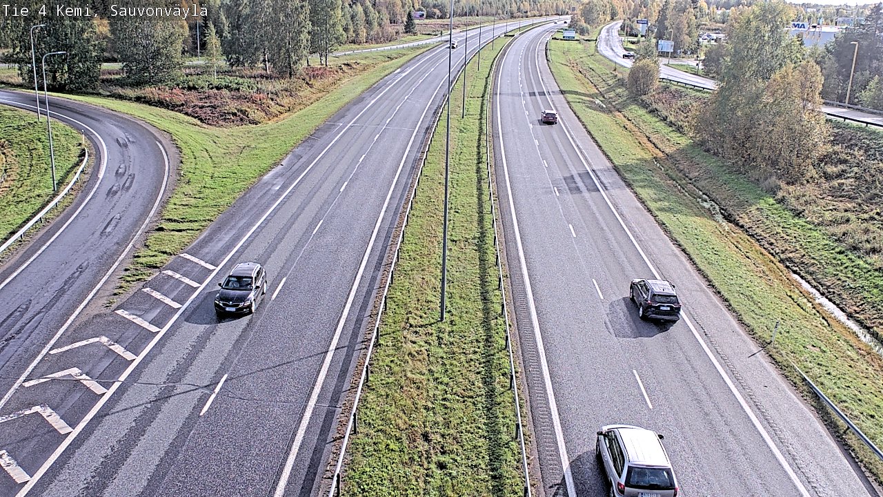 Kelikamerat Kuva Tie 4 Kemi, Sauvonväylä, Kemi, Lappi