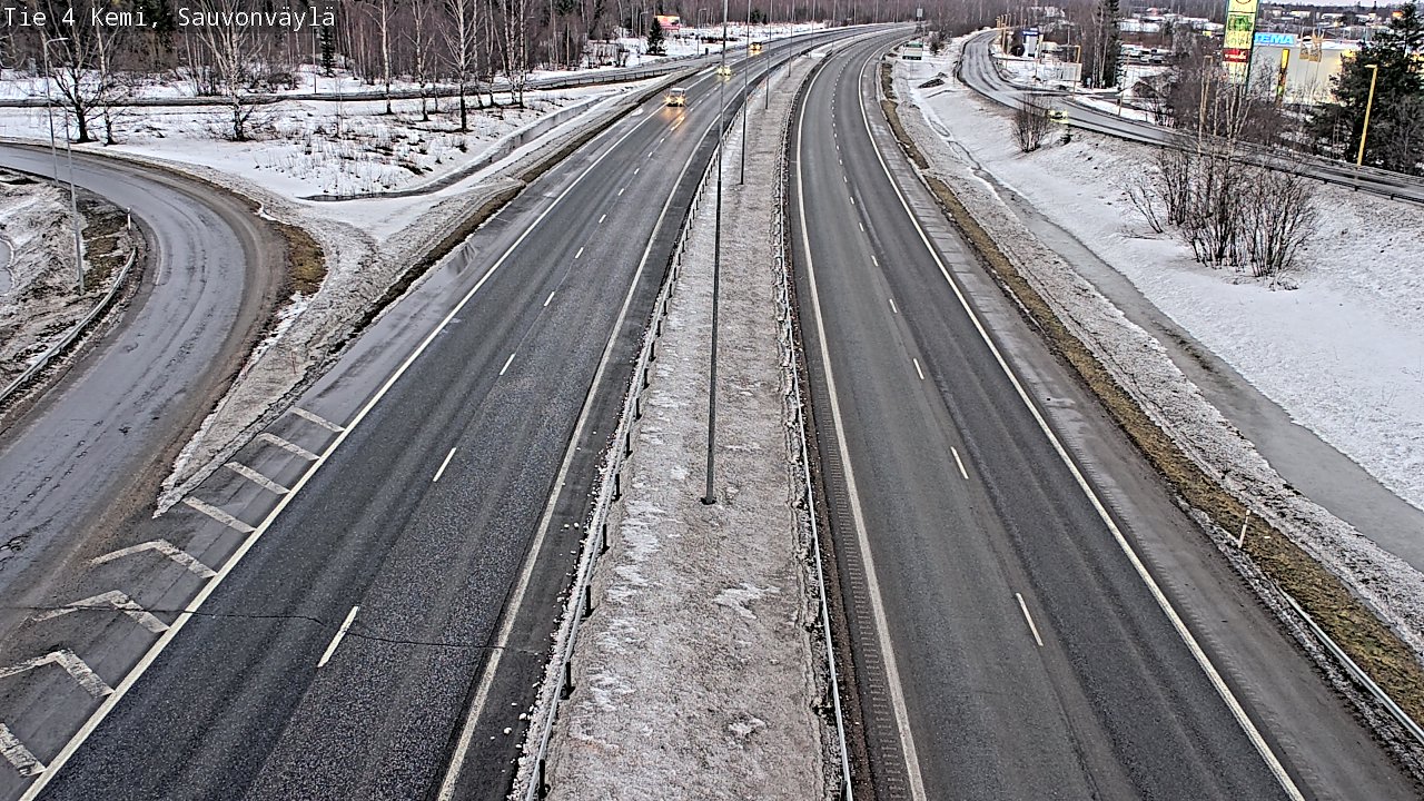 Kelikamerat Kuva Tie 4 Kemi, Sauvonväylä, Kemi, Lappi