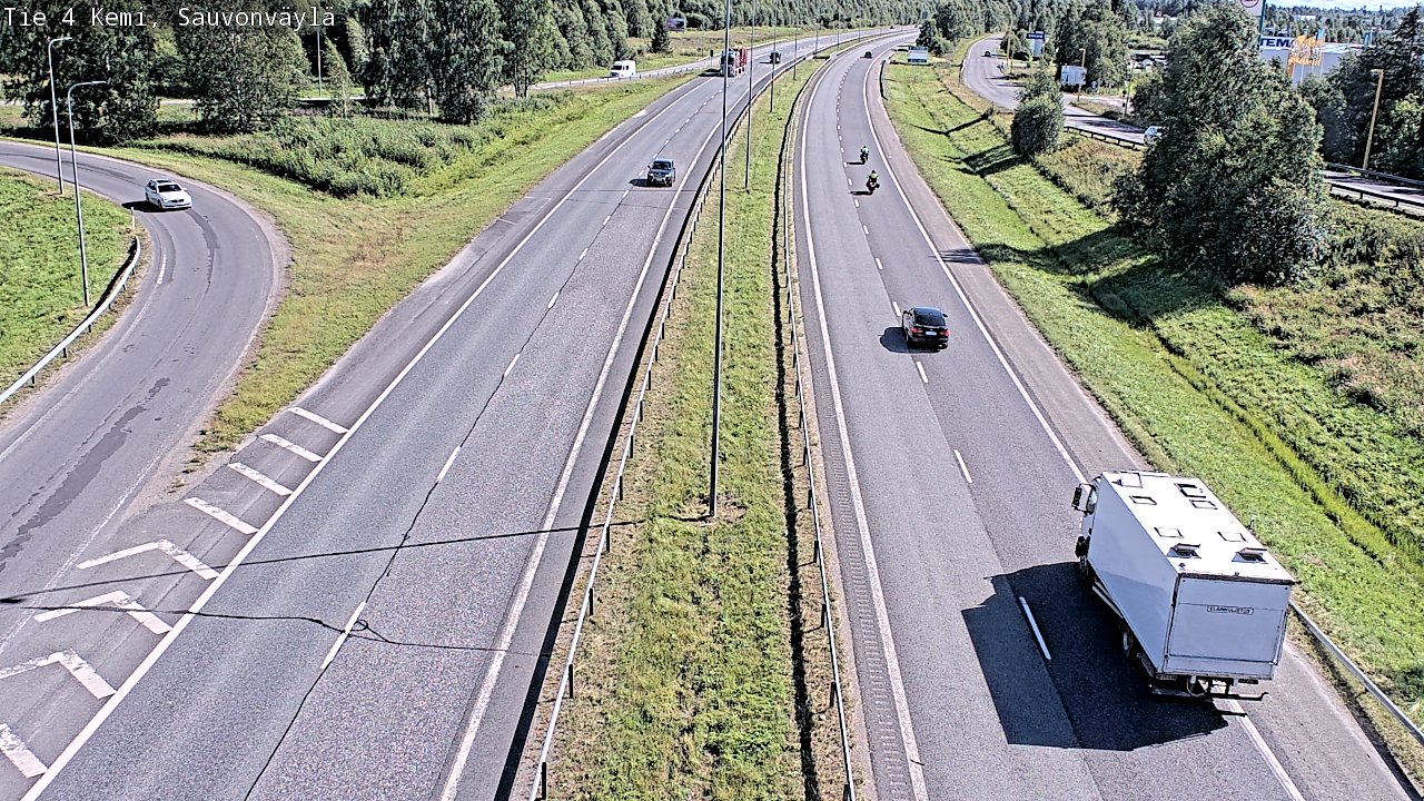 Kelikamerat Kuva Tie 4 Kemi, Sauvonväylä, Kemi, Lappi