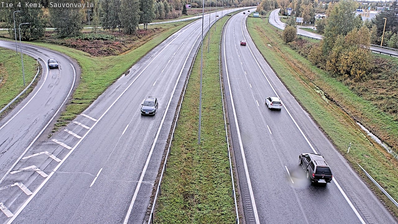 Kelikamerat Kuva Tie 4 Kemi, Sauvonväylä, Kemi, Lappi