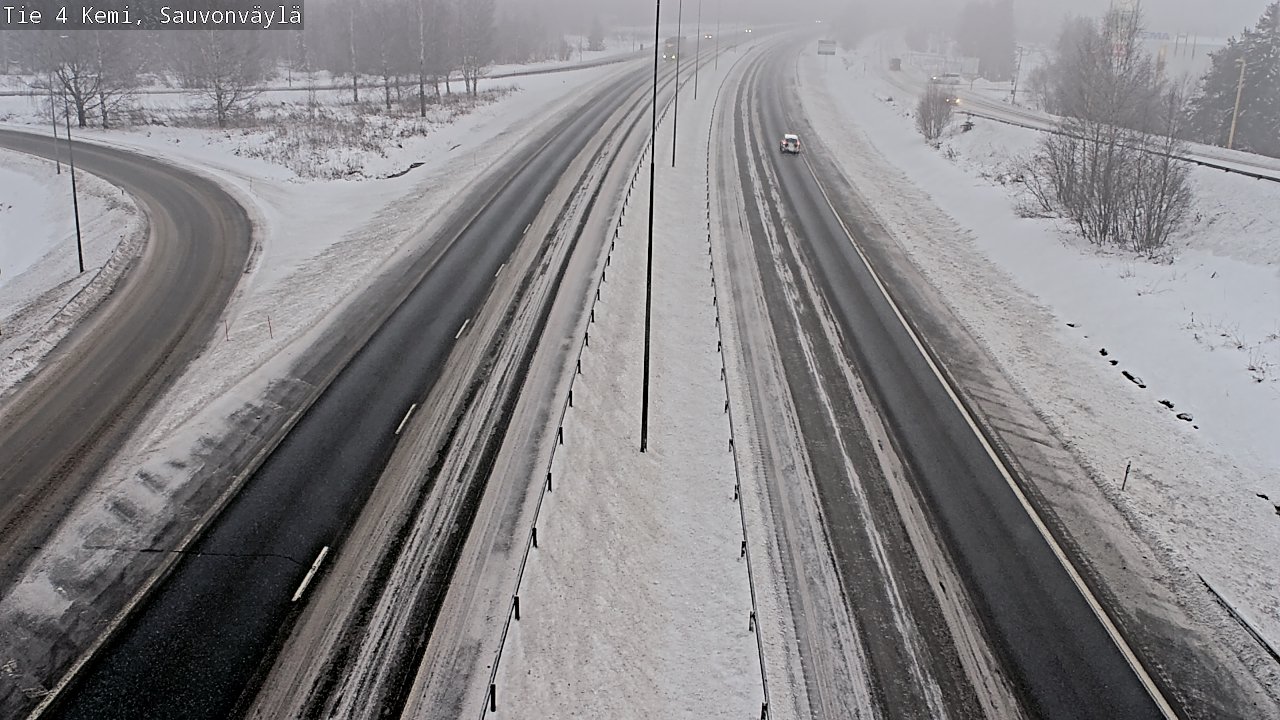 Weather Camera Image Road 4 Kemi, Sauvonväylä, Kemi, Lappi