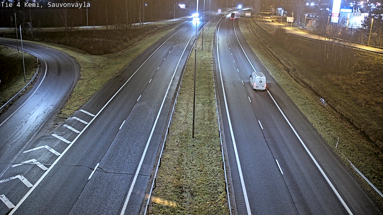 Kelikamerat Kuva Tie 4 Kemi, Sauvonväylä, Kemi, Lappi