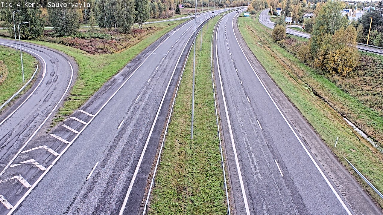 Kelikamerat Kuva Tie 4 Kemi, Sauvonväylä, Kemi, Lappi