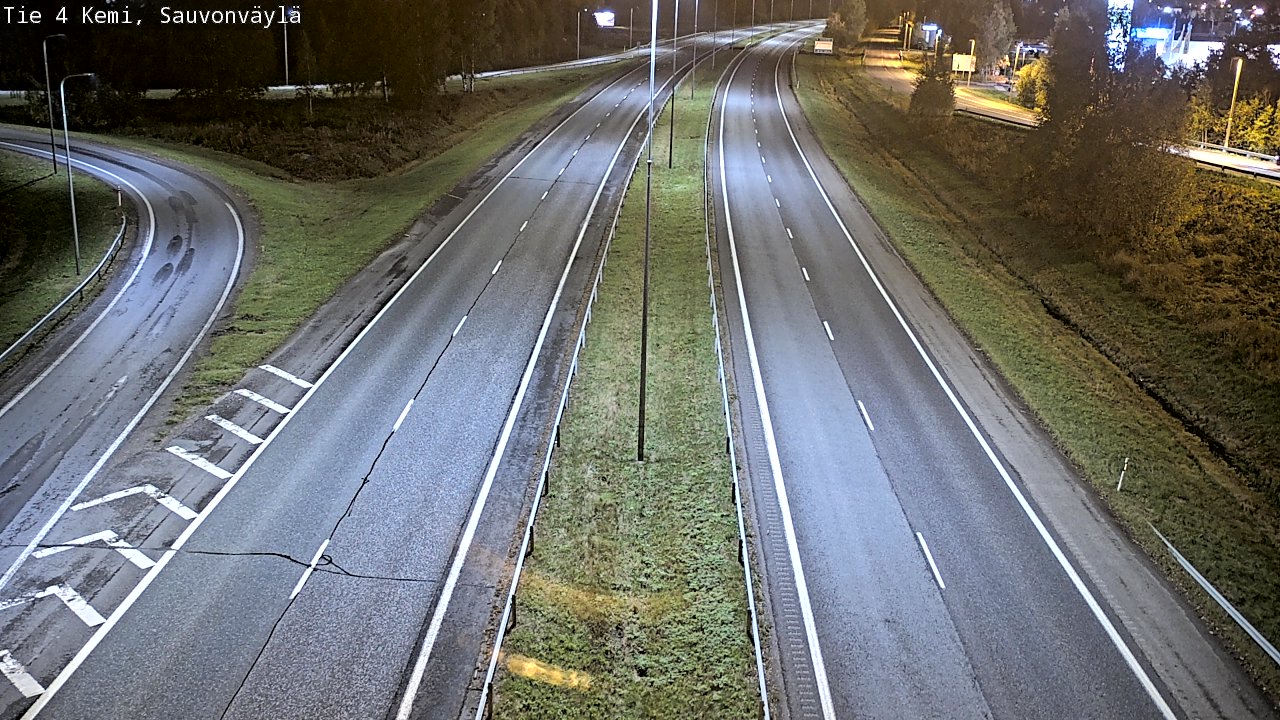 Kelikamerat Kuva Tie 4 Kemi, Sauvonväylä, Kemi, Lappi