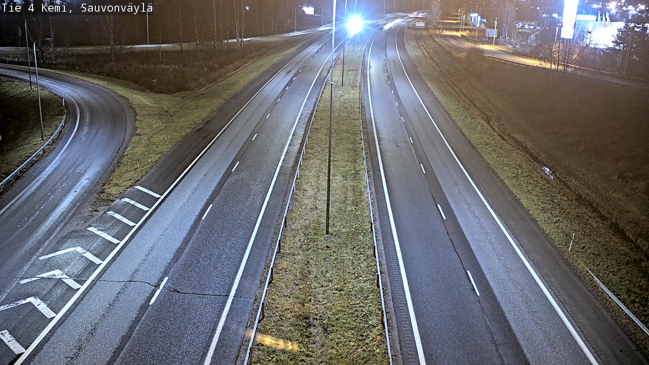 Kelikamerat Kuva Tie 4 Kemi, Sauvonväylä, Kemi, Lappi