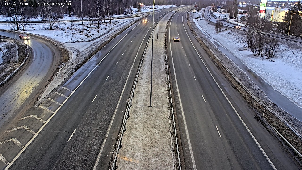 Weather Camera Image Road 4 Kemi, Sauvonväylä, Kemi, Lappi