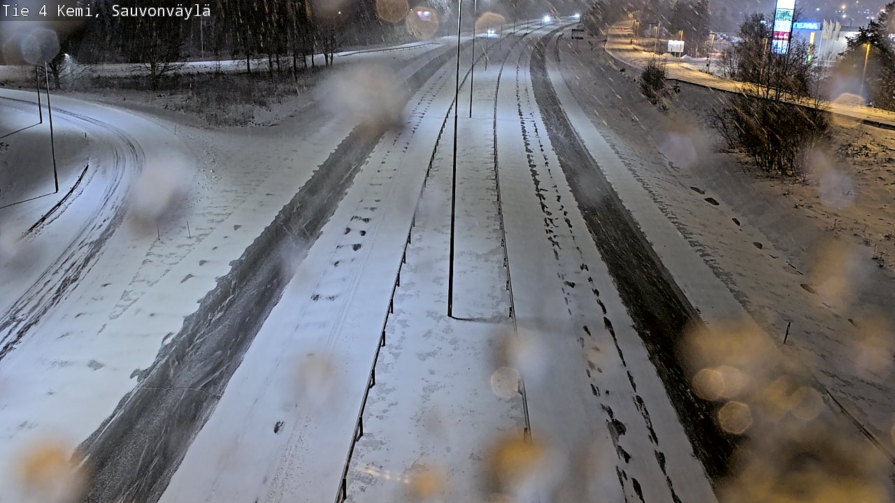 Kelikamerat Kuva Tie 4 Kemi, Sauvonväylä, Kemi, Lappi