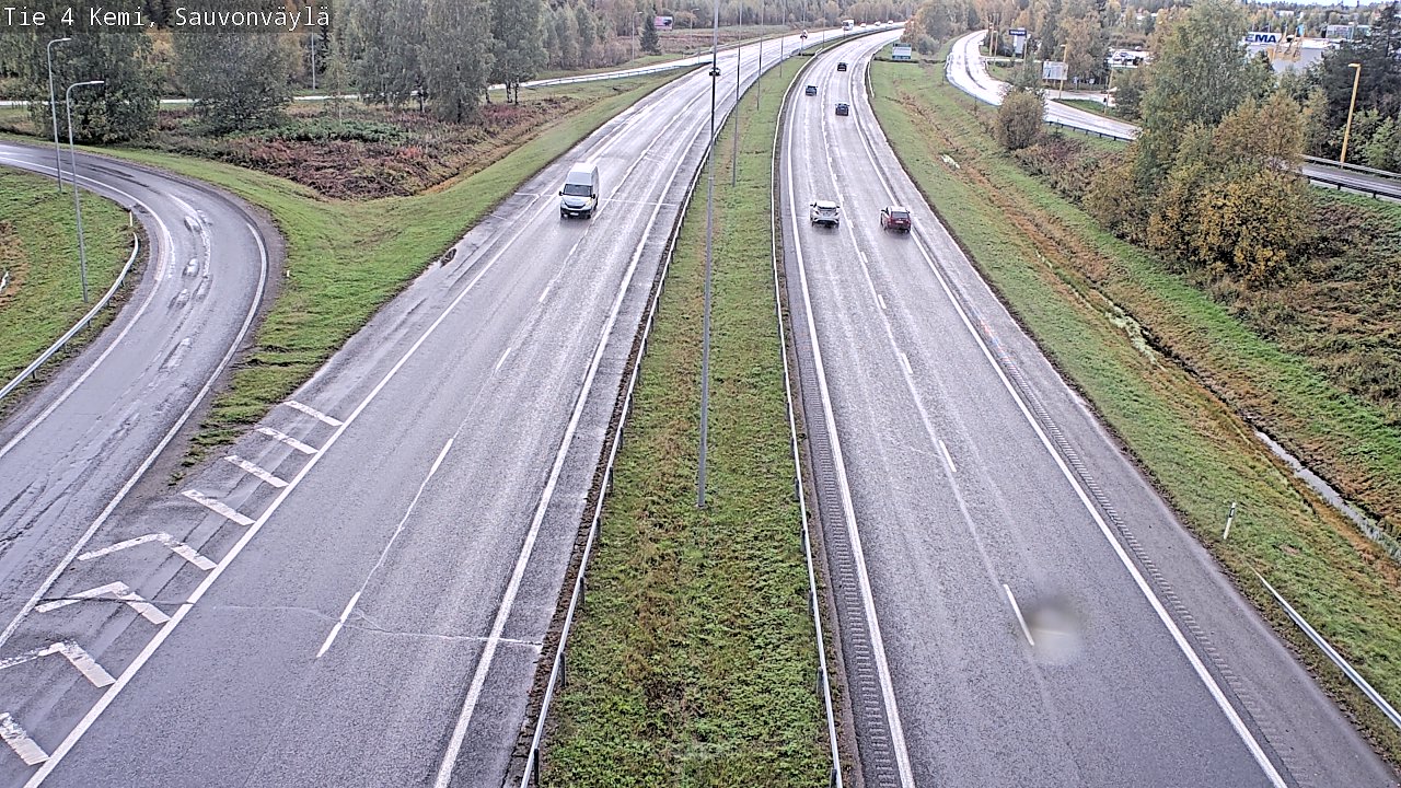 Kelikamerat Kuva Tie 4 Kemi, Sauvonväylä, Kemi, Lappi