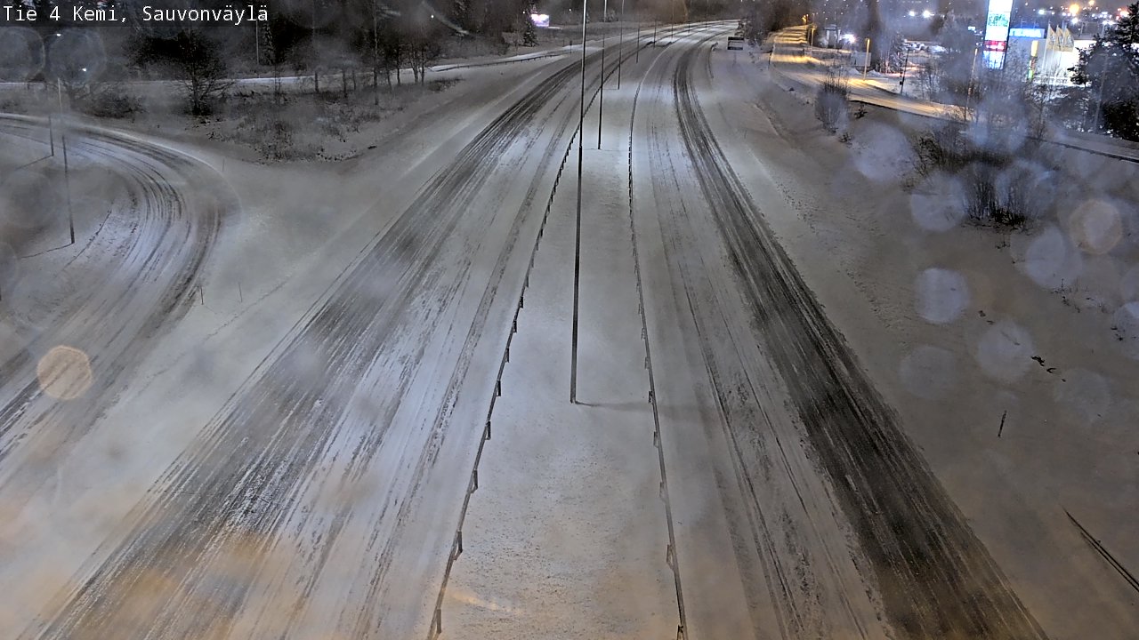 Kelikamerat Kuva Tie 4 Kemi, Sauvonväylä, Kemi, Lappi