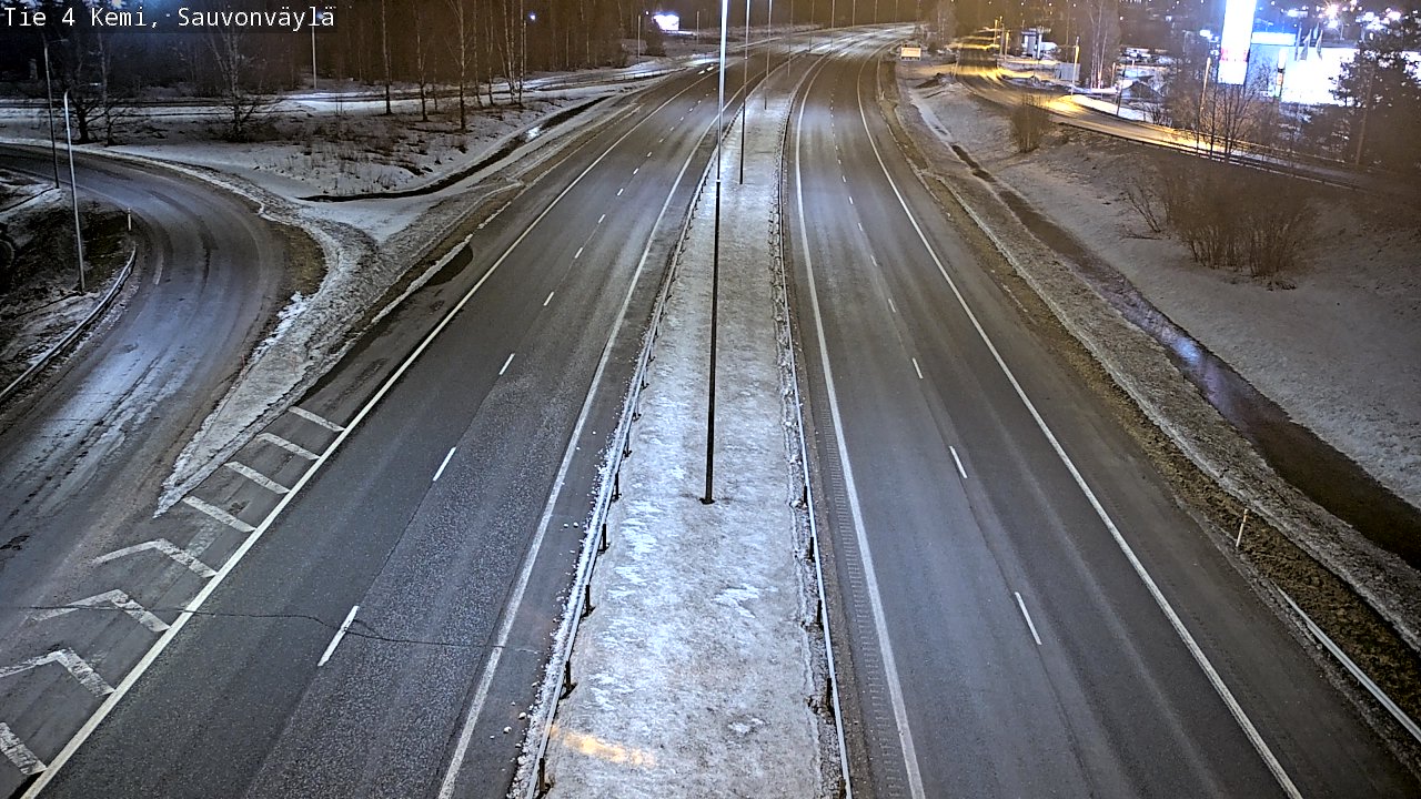 Kelikamerat Kuva Tie 4 Kemi, Sauvonväylä, Kemi, Lappi