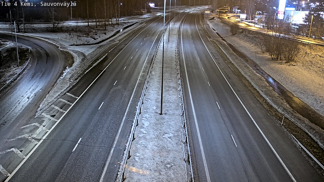 Kelikamerat Kuva Tie 4 Kemi, Sauvonväylä, Kemi, Lappi