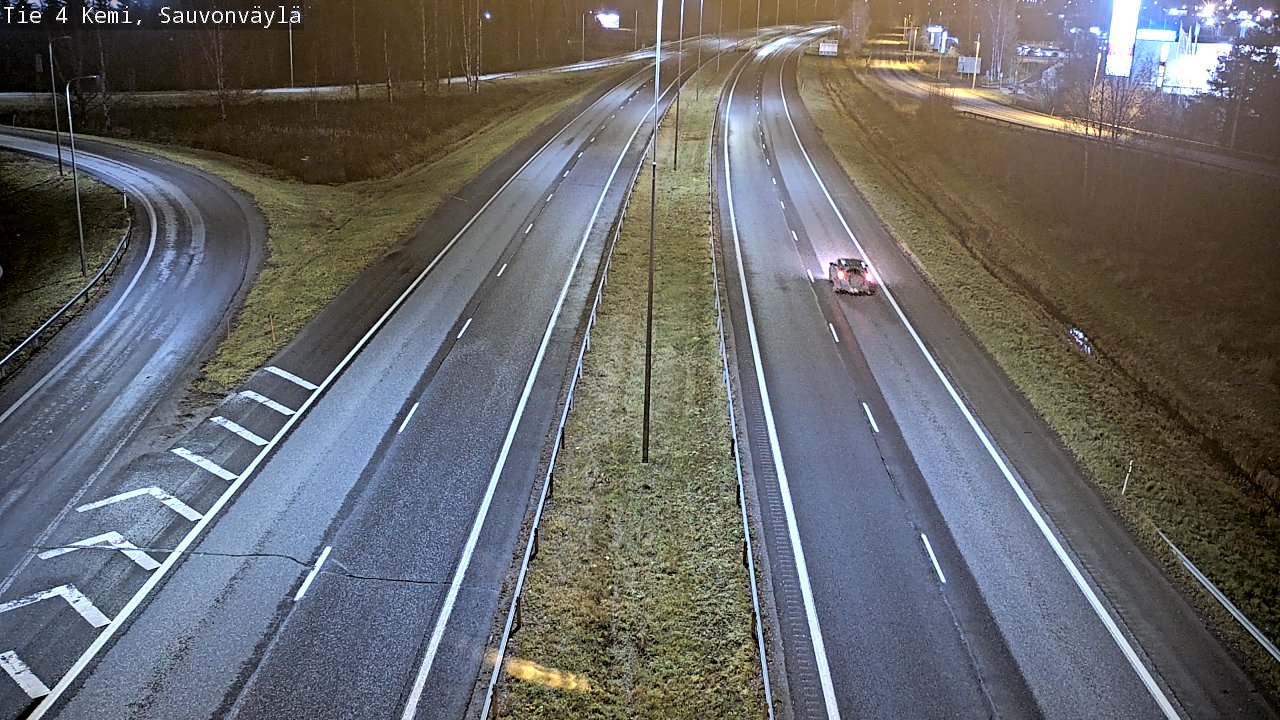 Kelikamerat Kuva Tie 4 Kemi, Sauvonväylä, Kemi, Lappi