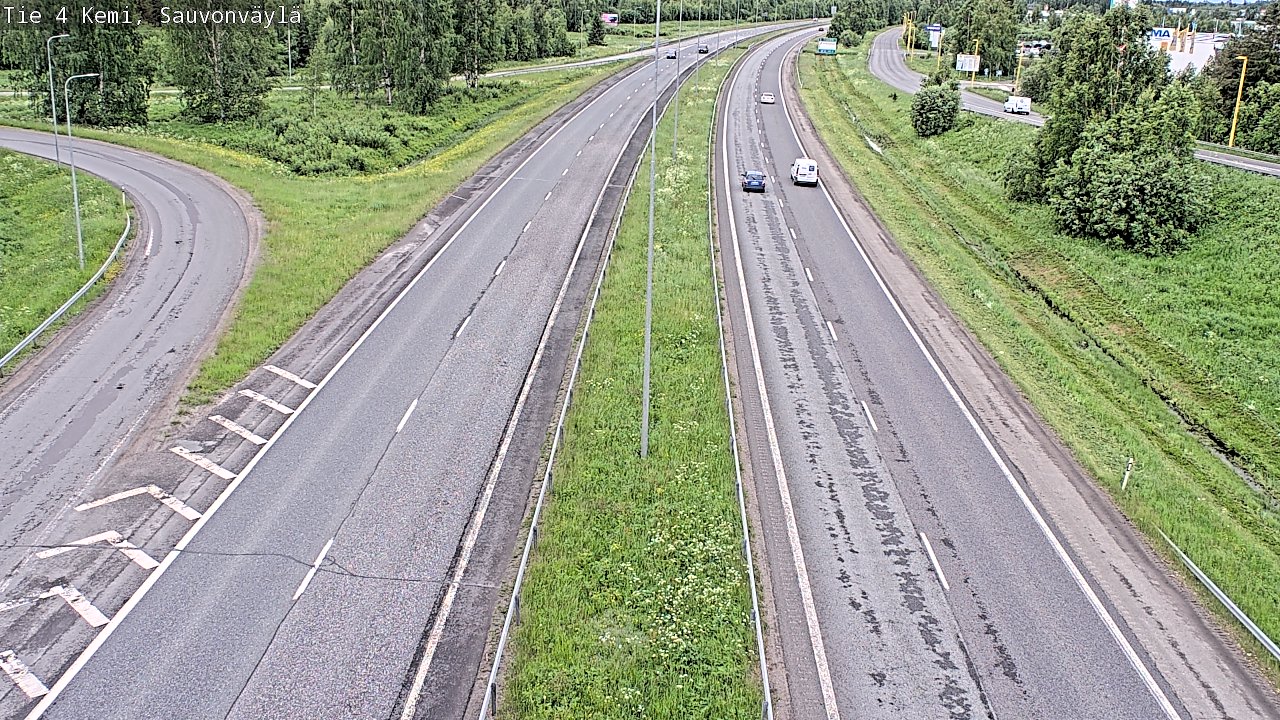 Kelikamerat Kuva Tie 4 Kemi, Sauvonväylä, Kemi, Lappi