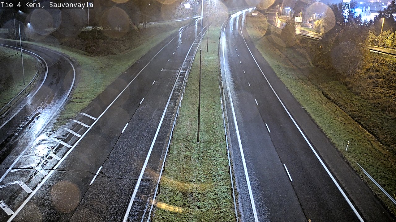 Kelikamerat Kuva Tie 4 Kemi, Sauvonväylä, Kemi, Lappi