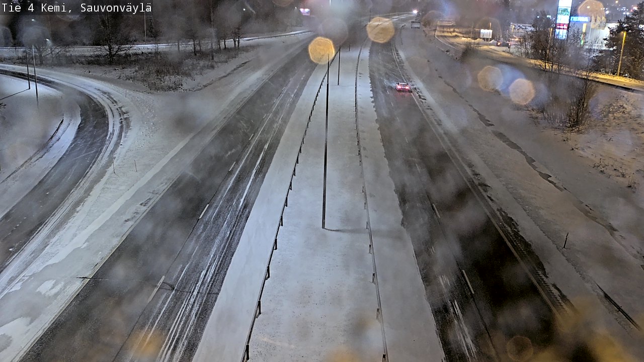 Kelikamerat Kuva Tie 4 Kemi, Sauvonväylä, Kemi, Lappi