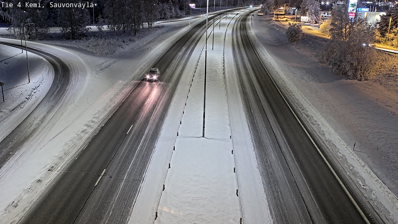 Kelikamerat Kuva Tie 4 Kemi, Sauvonväylä, Kemi, Lappi